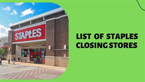 In 2013, the FTC approved the Office Depot. . List of staples stores closing 2022